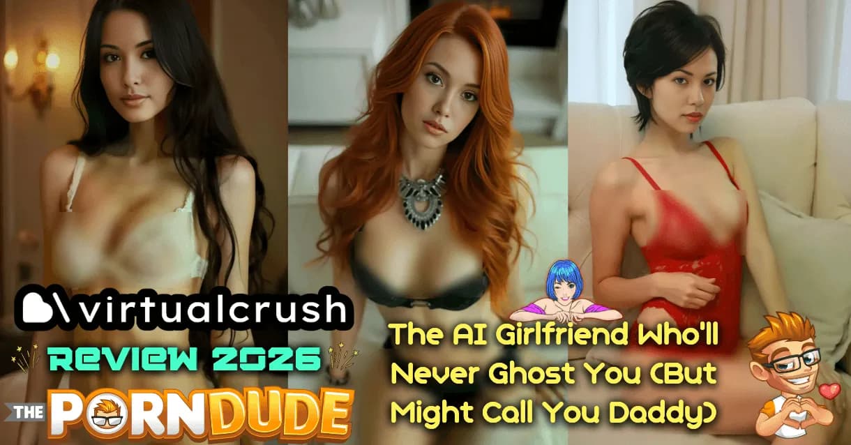 VirtualCrush.com Review 2026: The AI Girlfriend Who’ll Never Ghost You (But Might Call You Daddy)