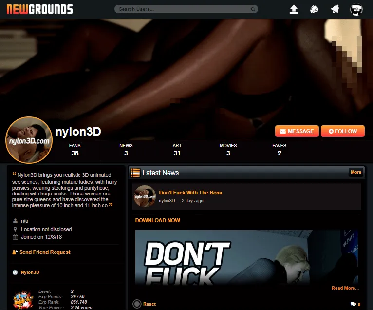 Newgrounds blurred tmp