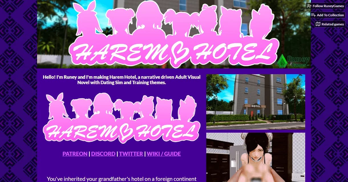 TPDBlog BestPornGames HaremHotel