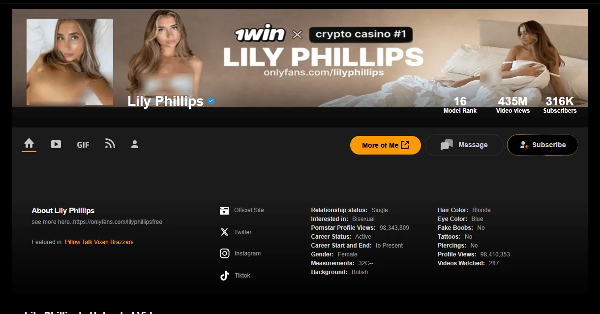 TPDBlog PornStars LilyPhillips