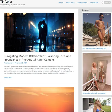 TNApics website preview