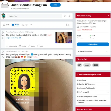 JustFriendsHavingFun website preview