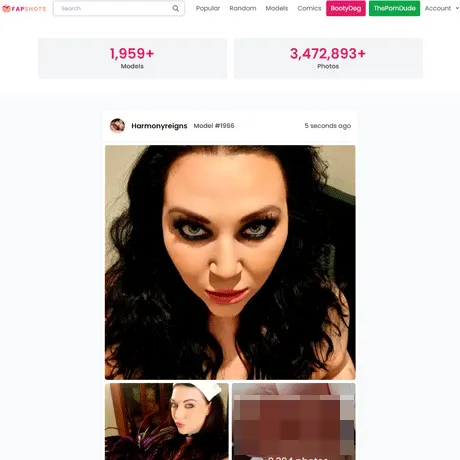 FapShots website preview