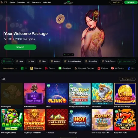 KatsuBet website preview