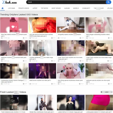 Leak XXX website preview