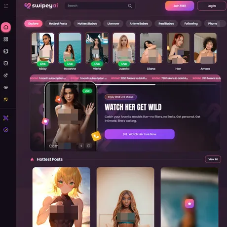Swipey AI website preview