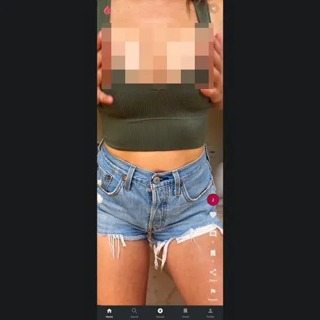 PornTok.io website preview