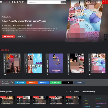 E-Hentai Play website preview