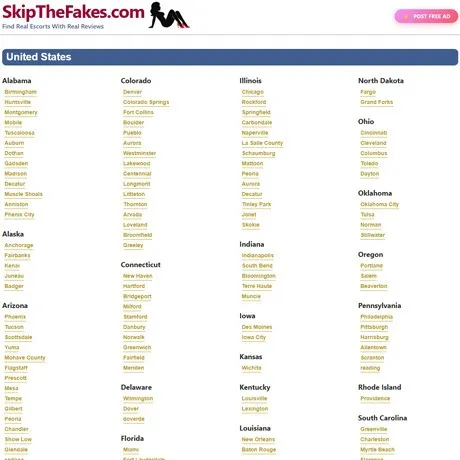 SkipTheFakes website preview
