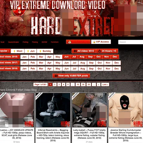 Hard-Extreme website preview