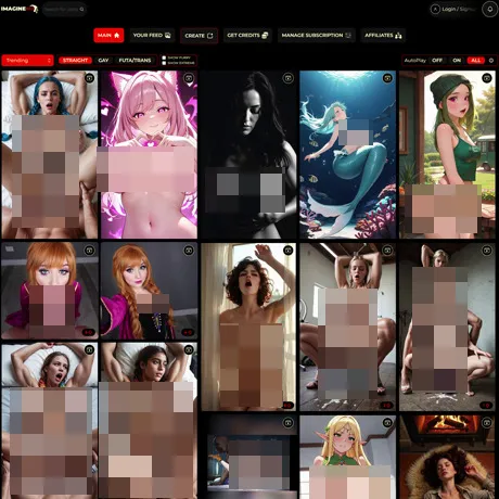 Imagine Red website preview