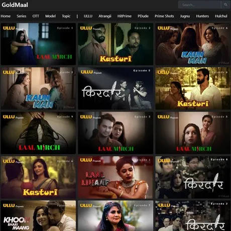 GoldMaal website preview