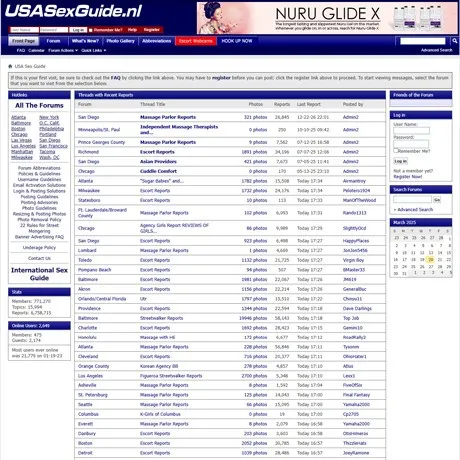 USASexGuide website preview