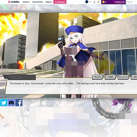 SF Girls website preview