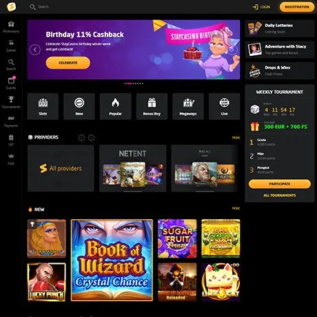 StayCasino website preview